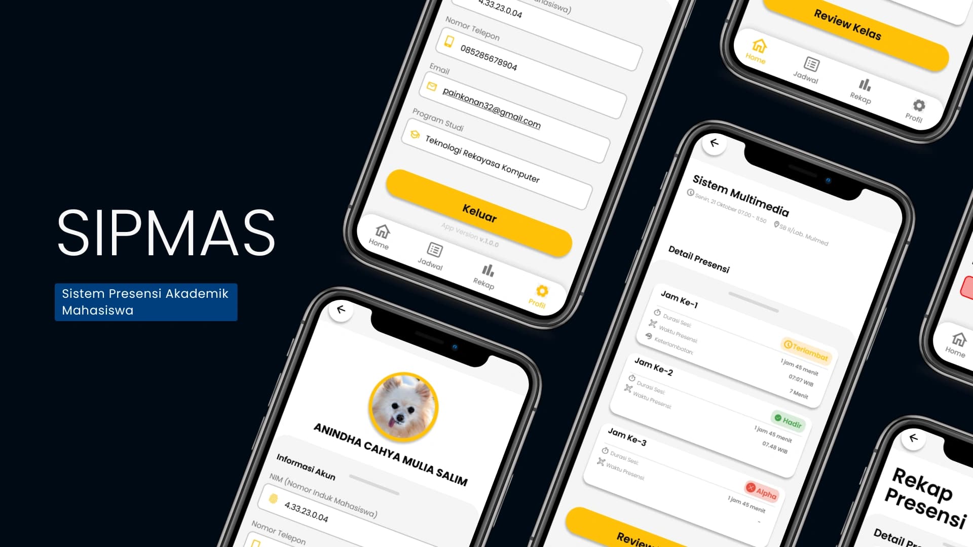 SIPMAS Mockup